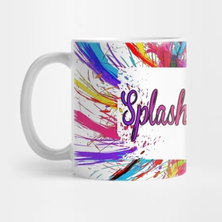 Splash Of Life Colors Life Rainbow Gift Paint Your Path Mug